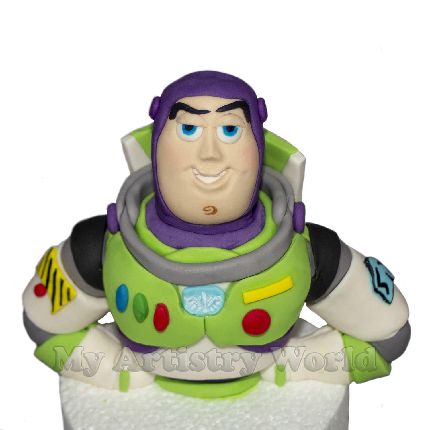 Buzz Lightyear Fondant Cake Topper