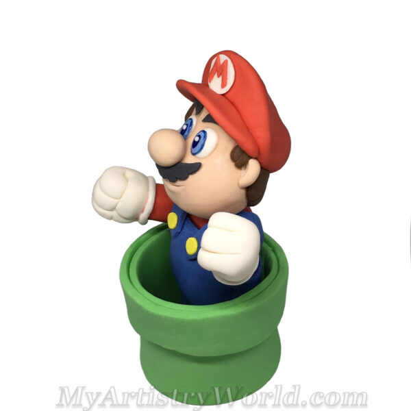 Super Mario cake topper