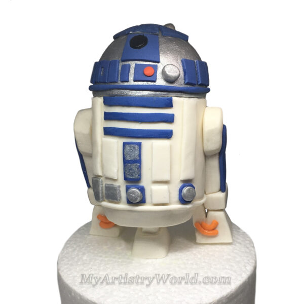 R2-D2 cake topper