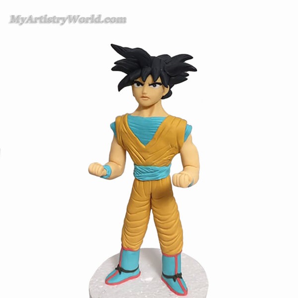 Goku cake topper