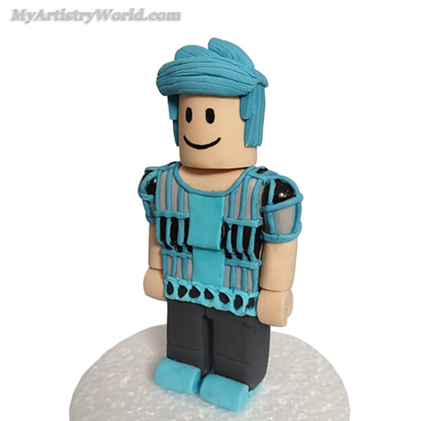 Roblox cake topper