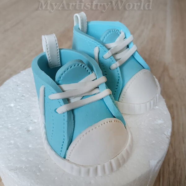 Baby Converse Shoes cake toppers