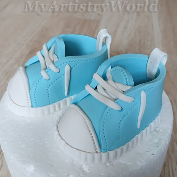 Baby Converse Shoes cake toppers