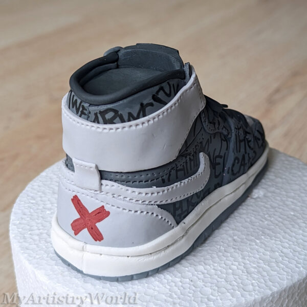 sneaker cake topper