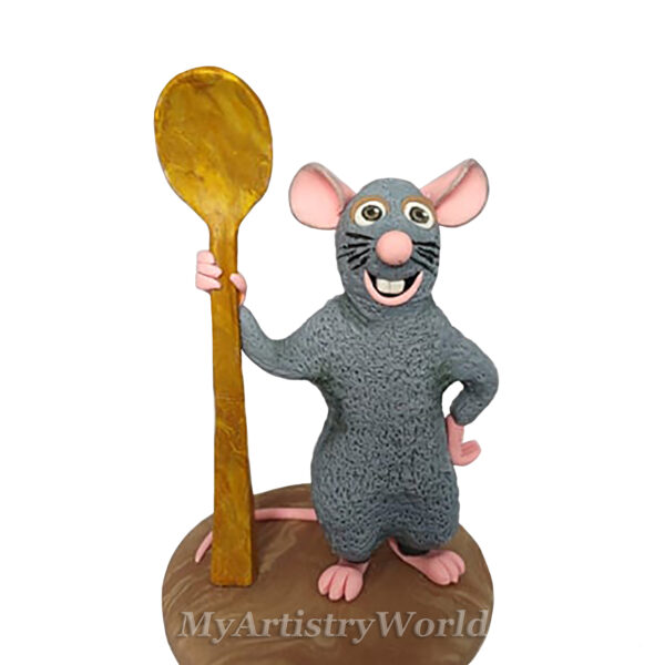 Remy (Ratatouille) cake topper