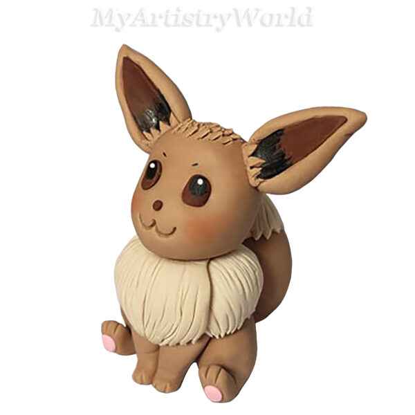 Eevee Pokémon cake topper