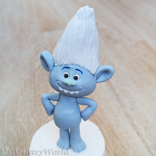 Trolls Guy Diamond cake topper