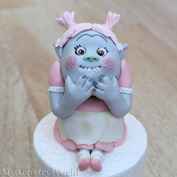 Trolls Bridget cake topper