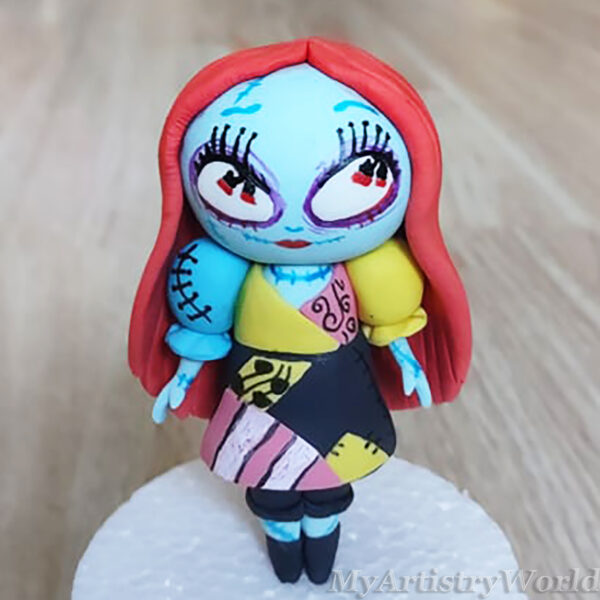 Sally (Nightmare before Christmas) cake topper