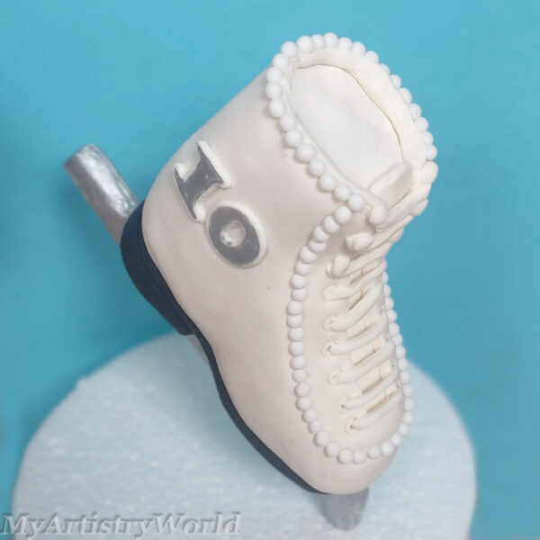 Figure Skate/Ice Skate cake topper