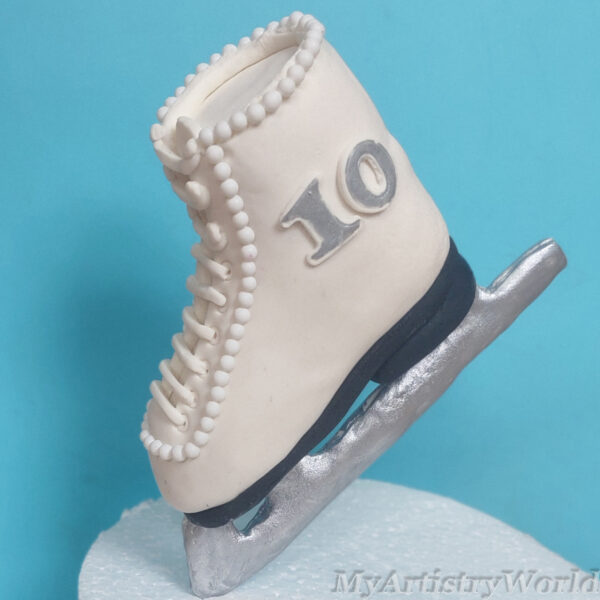 Figure Skate/Ice Skate cake topper