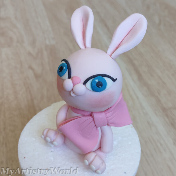 Bunny/hare cake topper