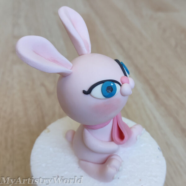 Bunny/hare cake topper