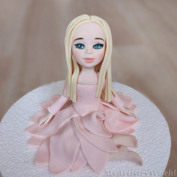 Fairy cake topper