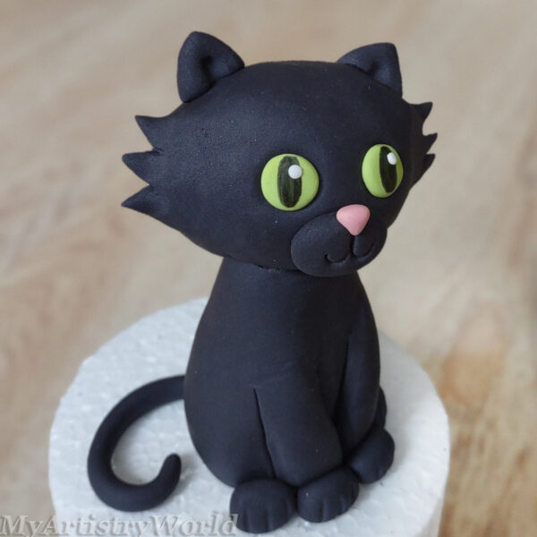 Black Cat cake topper