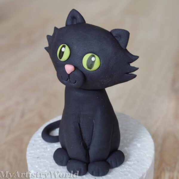 Black Cat cake topper