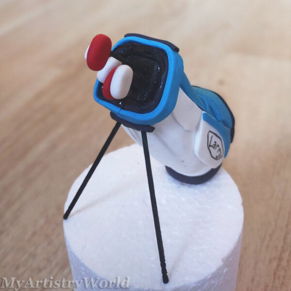 Golf Bag cake topper