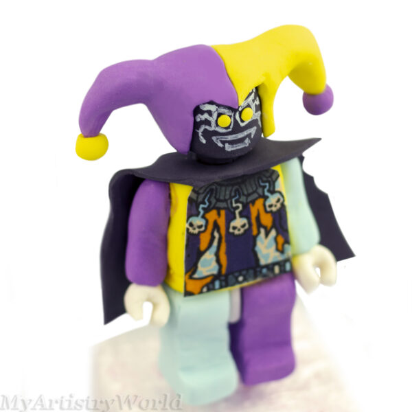 LEGO Knight Jestro cake topper