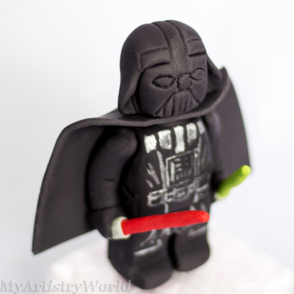 LEGO Darth Vader cake topper