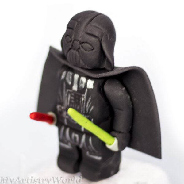 LEGO Darth Vader cake topper