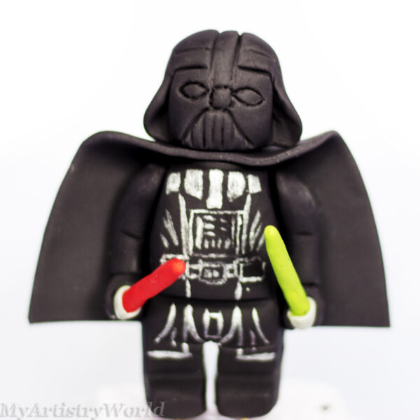 LEGO Darth Vader cake topper