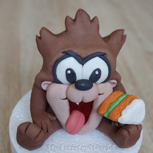 Taz (Tasmanian Devil) cake topper