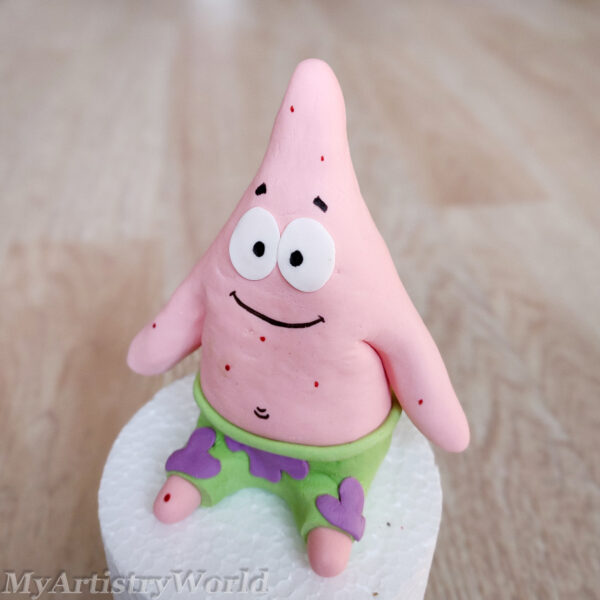 Patrick Star cake topper